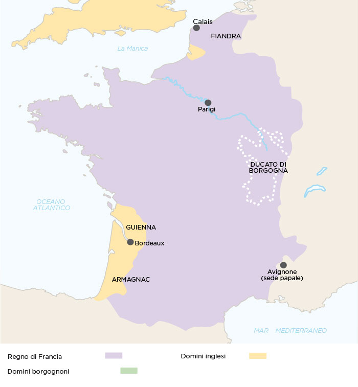 La Francia nel 1328