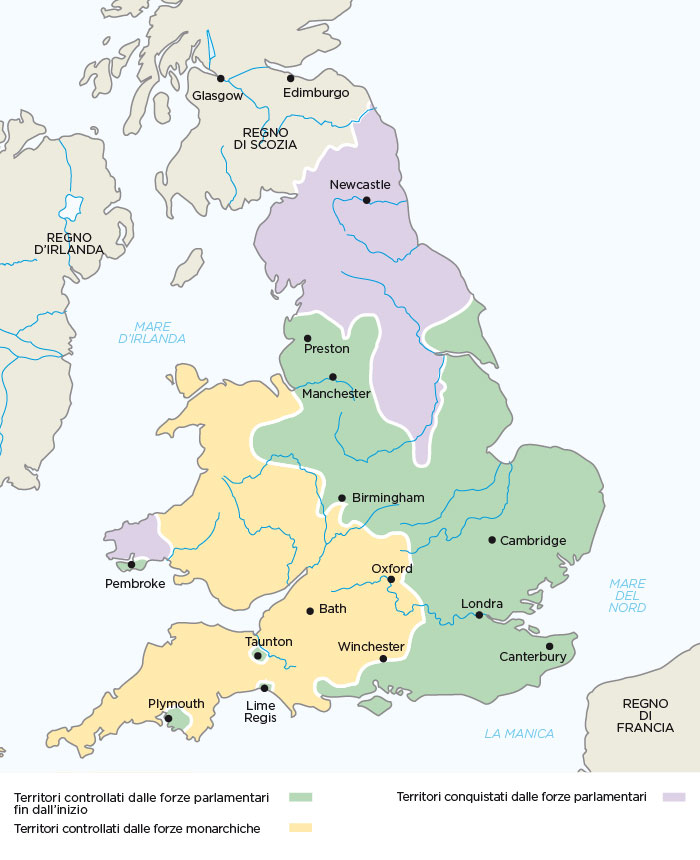 La guerra civile inglese - 1642-1648