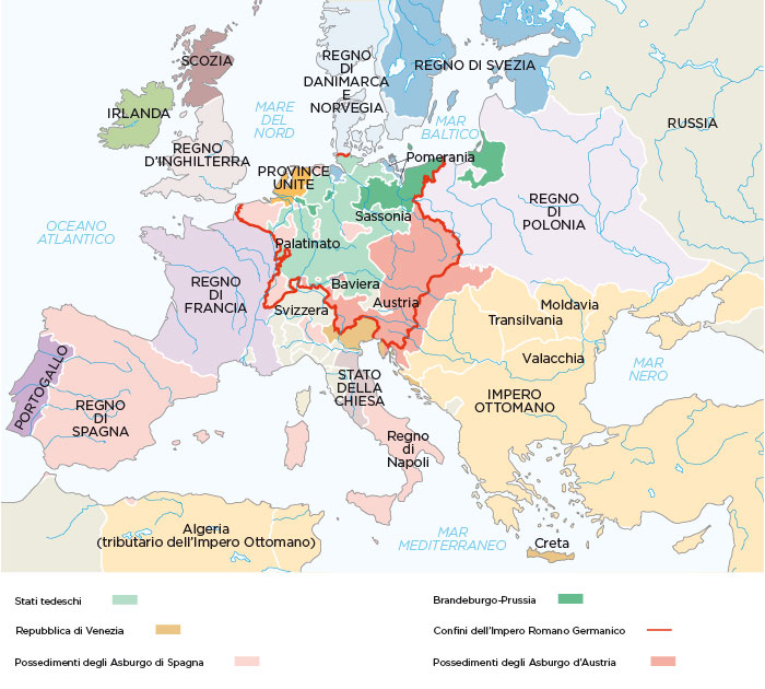 L'Europa alla fine della Guerra dei Trent'anni