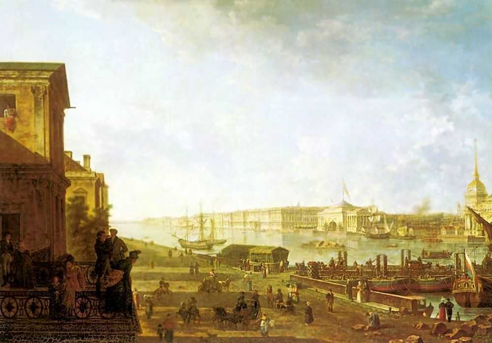 San Pietroburgo, la nuova capitale voluta da Pietro I il Grande, la cui costruzione è iniziata nel 1700.