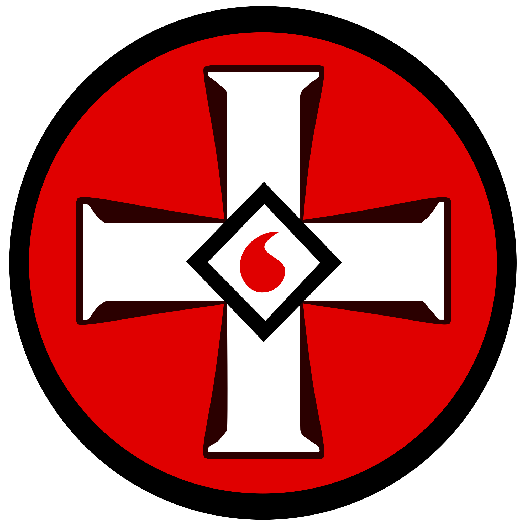 Il simbolo del Ku Klux Klan