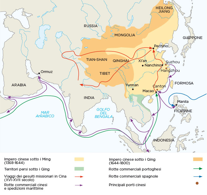 Esplorazioni e commerci nella Cina Ming 