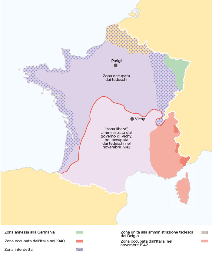 La Francia divisa dopo essere stata sconfitta dalla Germania