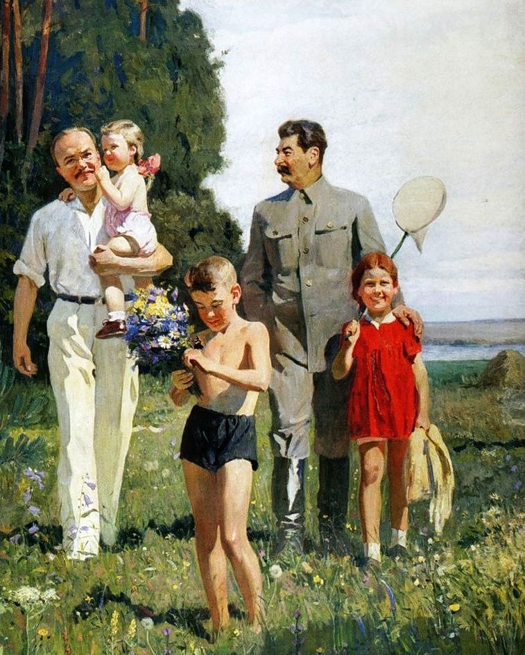 Stalin con i bambini